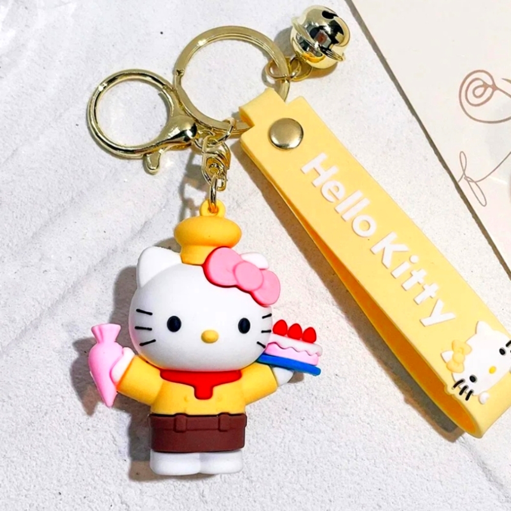 Sanrio Hello Kitty Bracelet  Wrist Strap  Key Chain ( New)